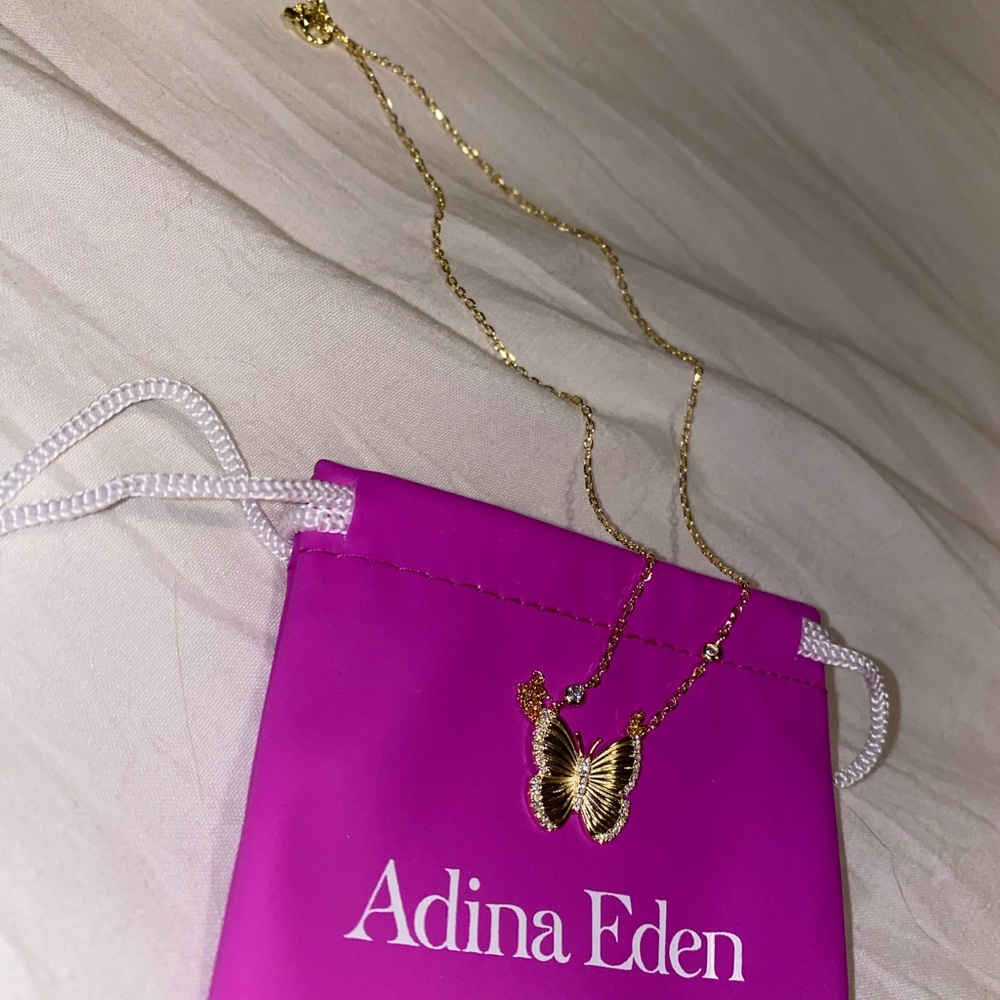 Adina Eden Butterfly Necklace